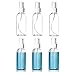 Produktbild 6 x 100 ml/3,4 oz Sprühflaschen, transparent, Kunststoff, nachfüllbar, feiner Zerstäuber-Flasche, leer für die Reinigung von Kosmetika auf Reisen, Verpackung im Garten und mehr. 6 Teile