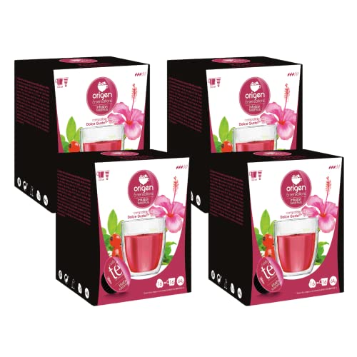 Origen & Sensations - Cápsulas Dolce Gusto FRUTOS DEL BOSQUE | 64 Cápsulas para Dolce Gusto Compatibles | Cápsulas Compatibles Dolce Gusto FOREST FRUIT Cover