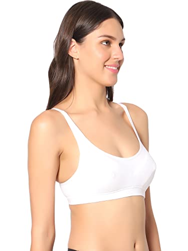 Image of SONARI Dazzle Womens Lightly Padded Minimizer Bra | Non-Wired, Moderate Coverage, Stretch Cotton, Hand Washable, Regular Wear (DB540,Pack of 2)