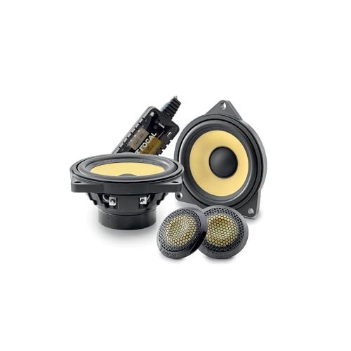 Focal is BMW 100K - 2-Way Kevlar Component Kit Compatible with Select BMW