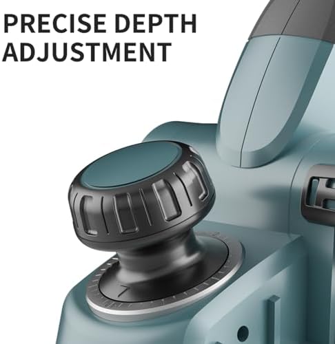 Bild 5 - DNTI 1050w Holzhobel Elektrohobel holz holzhobel elektrisch15000rpm Hobelbreite 82 mm - Spantiefe 4 mm handhobelmaschine hobel elektrisch Power Woodworking Tool elektrischer hobel für holz 58219