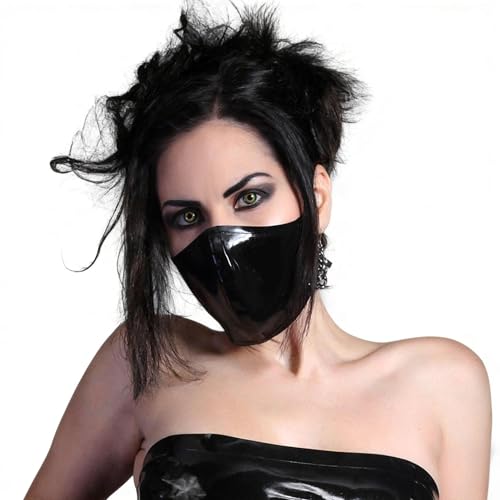 SALANSEX ���߉\ �n���h���C�h ���e�b�N�X�t�F�C�X�}�X�N �u���b�N �t�@�b�V���� �􂦂� (1��) (��)