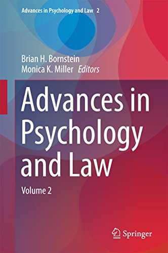 Advances in Psychology and Law: Volume 2 (English Edition)