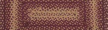 | Premium Braided Collection | Primitive, Rustic, Farmhouse | Jute/Cotton | 30 Days Risk Free | India Home Fashions/IHF Accent Rug/Door Mat/ 8"x28" Stair Tread Rect.