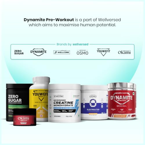 Dynamite Original Pre-Workout for Men (30 Servings, 420g) — Pre-Workout Supplements - image 8