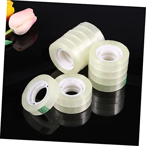 Ciieeo 12Pçs Fita Invisível De Vedação Fita Adesiva Transparente Fita Escolar Fita Adesiva De Vedaçã