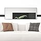 AUFHELLEN Ganzkörperspiegel 165x60cm mit Schwarz Metallrahmen Standspiegel HD Groß Wandspiegel mit Haken für Wohn-, Schlaf- und Ankleidezimmer Spiegel