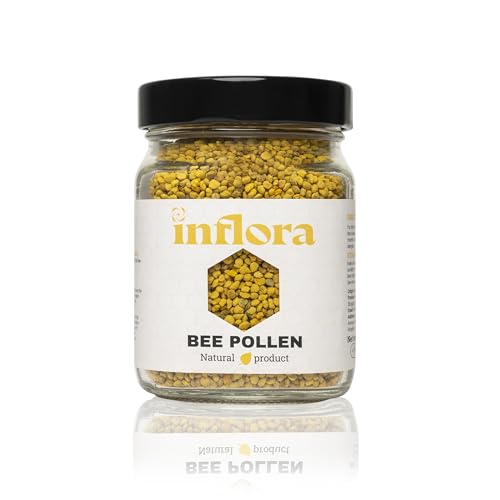 Inflora Bee Pollen Granules 200g Raw Natural Polyfloral Bee Pollen from Bulgaria