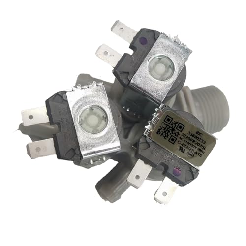 5220FR2075L OEM Water Inlet Valve replaces 5221ER1003A 5221ER1003C 5221ER1003D 5221ER10035221ER1003F iv-13se-1 AP5986564 eap11728995-Replacement Part for LG Washing Machines