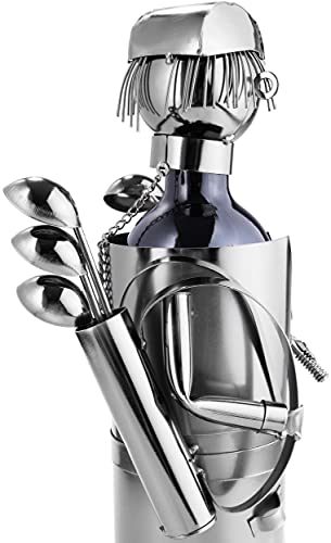 Brubaker Wine Bottle Holder Statue "Golfer" Sculptures And Figurines Decor & Vintage Wine Racks And Stands Gifts Decoration #TOP3