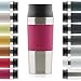 Blumtal 350ml Thermobecher aus Edelstahl Classic - auslaufsicherer Kaffeebecher, hält 4h heiß/8h kalt, Quick Press Verschluss, Spülmaschinengeeignet, 100% auslaufsicher, Berry - Pink