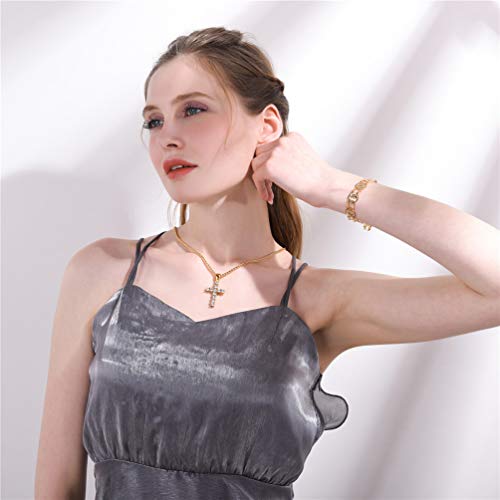 Alternative view of U7 Women Bracelet 18K Gold Plated Virgin Mary Bracelets for Women Christian Jewelry