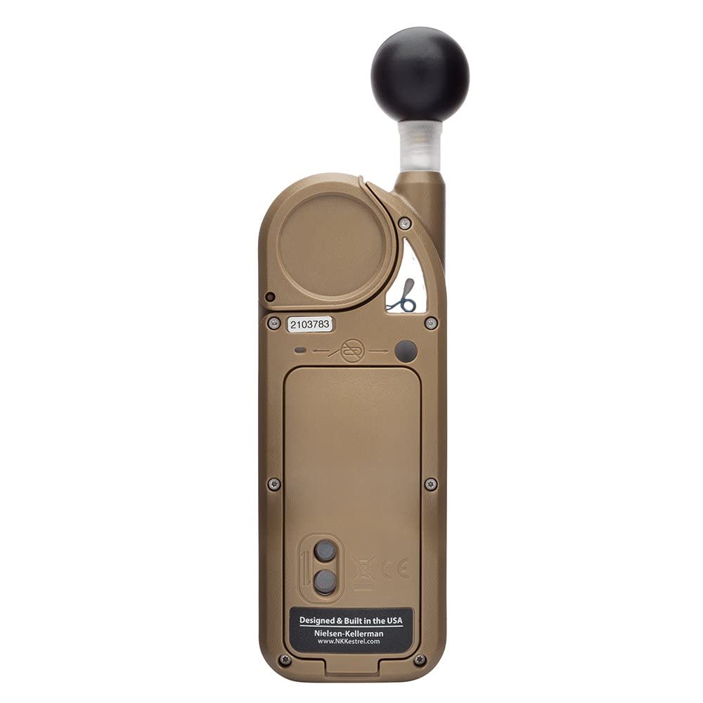 Kestrel 5400 Heat Stress Tracker Pro with Link, Compass and Vane Mount, Tan