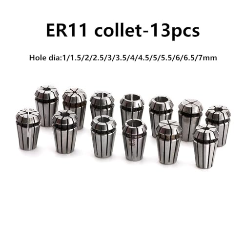 Broche CNC 500W de haute précision, mandrin ER11 et corps 52mm