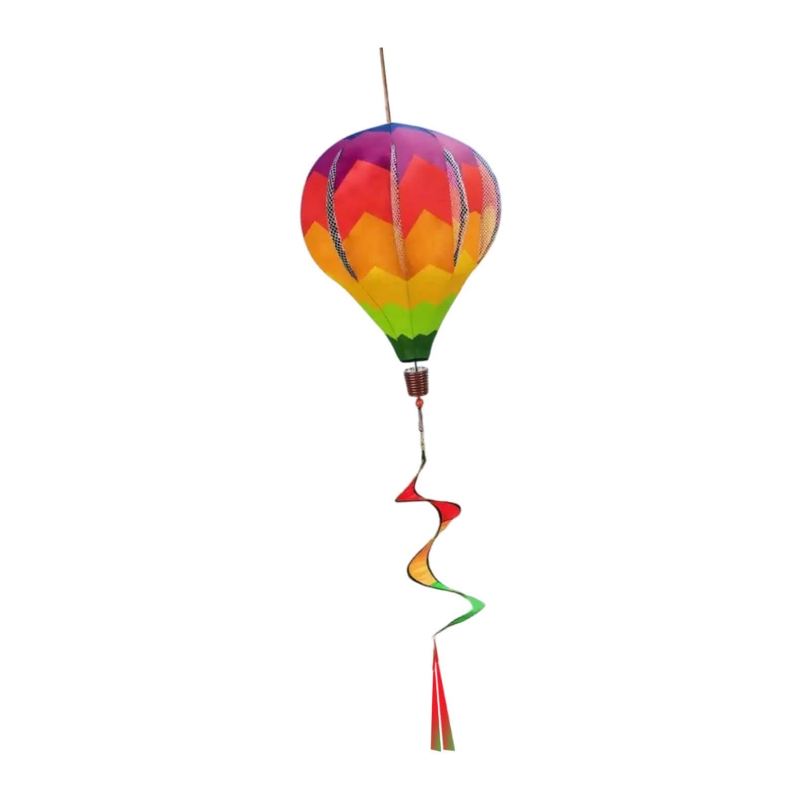 Globo aerostático eólico con estructura robusta de arte exterior para decoración