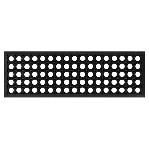 Tapis d'escalier antidérapants 25 x 75 cm caoutchouc durable pour entrée et couloir