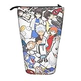 銀魂 エリザベス ペンケース 伸縮式 ピーナッツ 筆入れ 格納式ペンケース 引き込み式の筆箱 鉛筆ケース ペン袋 縦型 かわいい 大容量 文房具 おしゃれ 立つ 伸縮性 小物収納 軽量 学生用 子供 社会人用