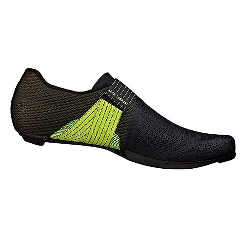 Fizik Vento Stabilita Carbon Road Shoe BLK-FLUO-YELLOW 45