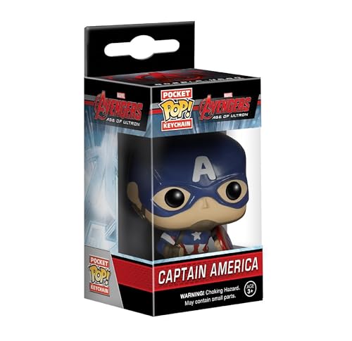 Porte-clés Funko Pop Captain America Marvel le petit cadeau idéal pour fan des Avengers