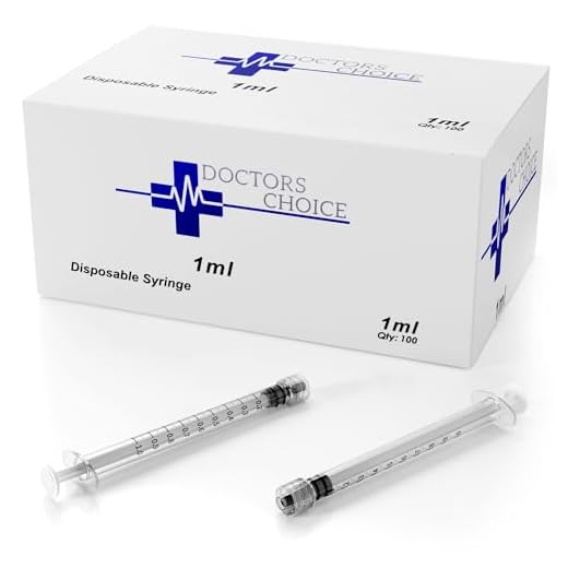 Syringe Sterile with Luer Lock Individually Sealed - 100 Syringes per Box (no Needle) (1ml 100pk)