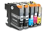 Set de cartuchos de impresora, de tinta con chip compatible con Brother MFC-J6720DW, MFC-J6920DW, MFC-J870DW