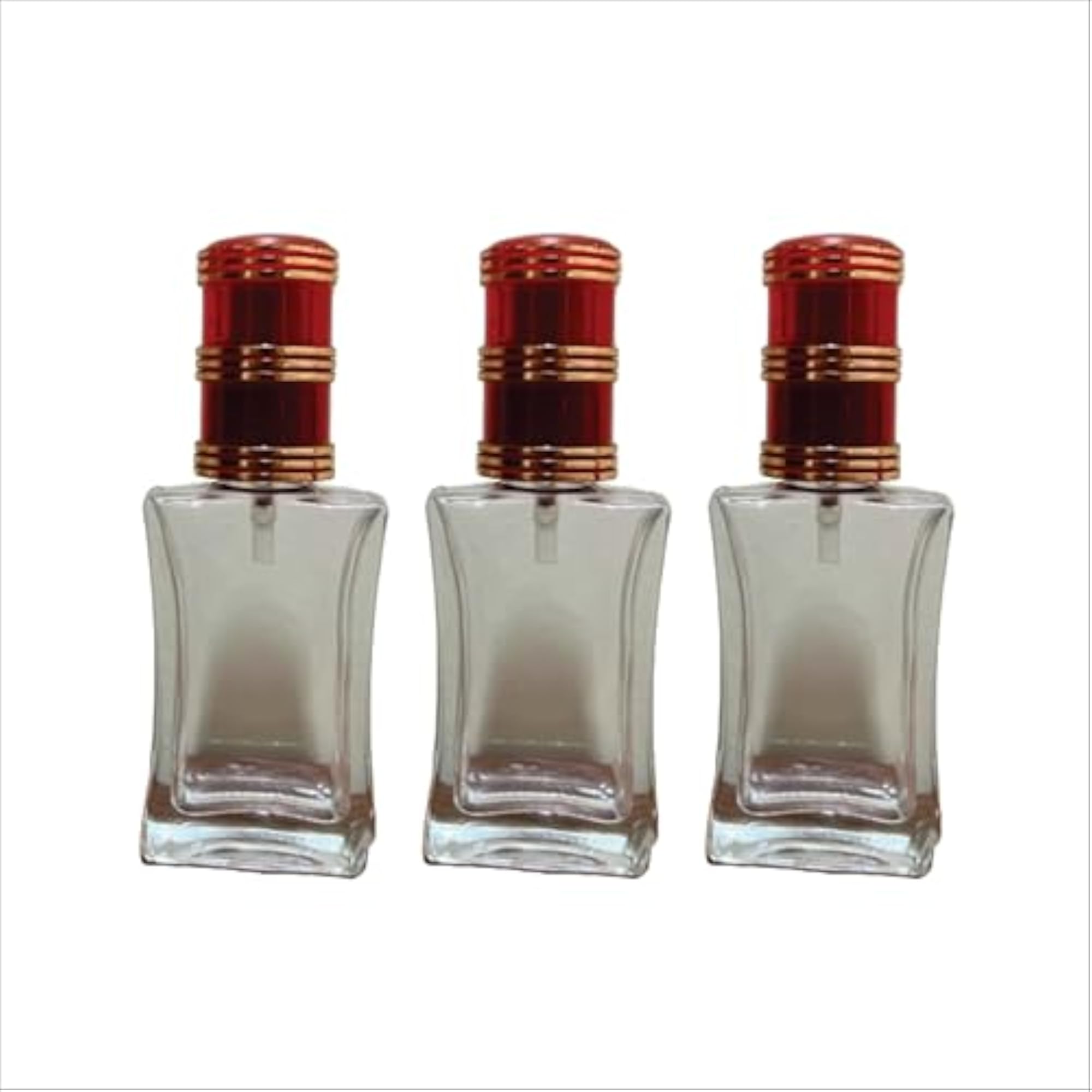 30ml Refillable Clear Fine Mist Spray Glass Bottles