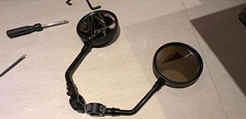 SM SunniMix Suporte de Espelho de 10 Mm Suporte de Montagem com Braçadeira para Cabide de 7/8