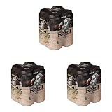Kozel Birra Lager Dark, Multipack con 4 Birre in Lattina da 50 cl, 2 L, Gusto Leggero e Sorprendentemente Rinfrescante (Confezione da 3)