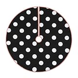 Cette jupe de sapin ronde est idéale pour Noël, le Nouvel An et Halloween, ajoutant une touche festive à vos décorations de vacances. Elle peut être utilisée dans divers environnements comme les maisons, les bureaux ou les lieux de fête, et constitue également un cadeau attentionné pour les amis et la famille. Un ajout polyvalent et élégant à votre décoration saisonnière, bon pour toute décoration de fête intérieure