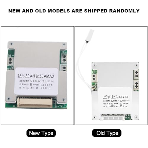 13S 30A Ochrona Baterii Litowej 30A 13S Płyta PCB 3.7V Płyta Zabezpieczająca Baterię Litową ładowanie z ładowaniem Balansowym