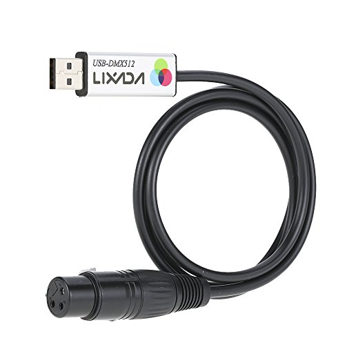 ERYUE adaptador de interface usb,Adaptador de Interface USB para DMX LED DMX512 Computador PC Stage