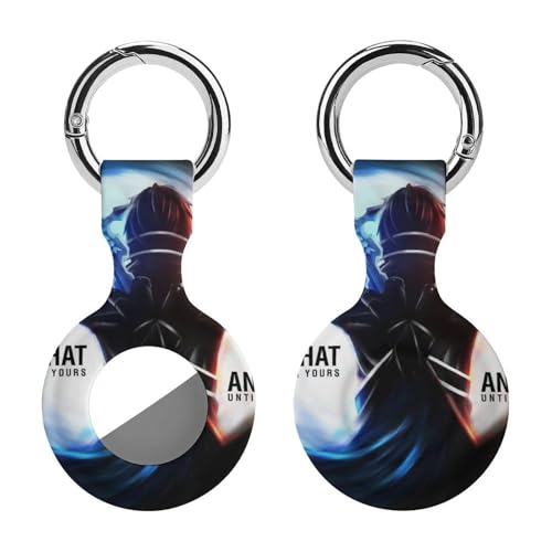 Airtag�Ή��ی�J�o�[ �\�[�h�A�[�g�I�����C�� �V���R���ی�P�[�X ���^�g���b�J�[�Ή� �L�[�z���_�[ �J���r�i�t�� �L�[�����O �����h�~ �ϏՌ� �R���p�N�g �S�ʕی� �ϖ��Ր� �y�� �C���h�~ 1PCS [���s�A���i]