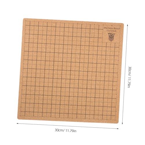 Tablero de macramé Uonlytech acolchado para evitar nudos flojos al hacer pulseras 3