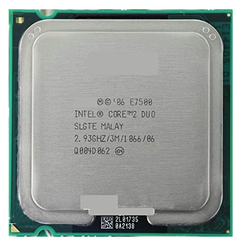 CPU C2D E7500 Processor 2.93GHz LGA775