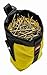 Diamondback DB Sax Tool Pouch with Belt Clip - Modular Clip-On Pouch for Belts, Vests, and Panels - Ideal for Carpenters and Electricians (Yellow with Black Webbing)