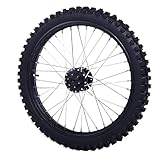 [Traction améliorée] Le pneu de jante de roue arrière 70/100-19, fabriqué à partir de caoutchouc de haute qualité, offre une excellente adhérence et traction, optimisant les performances de votre vélo sur divers terrains pour un contrôle et une stabilité améliorés.