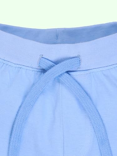 Image of KiddoPanti Boys 100% Cotton Knitted Above Knee Length Basic Cargo Shorts