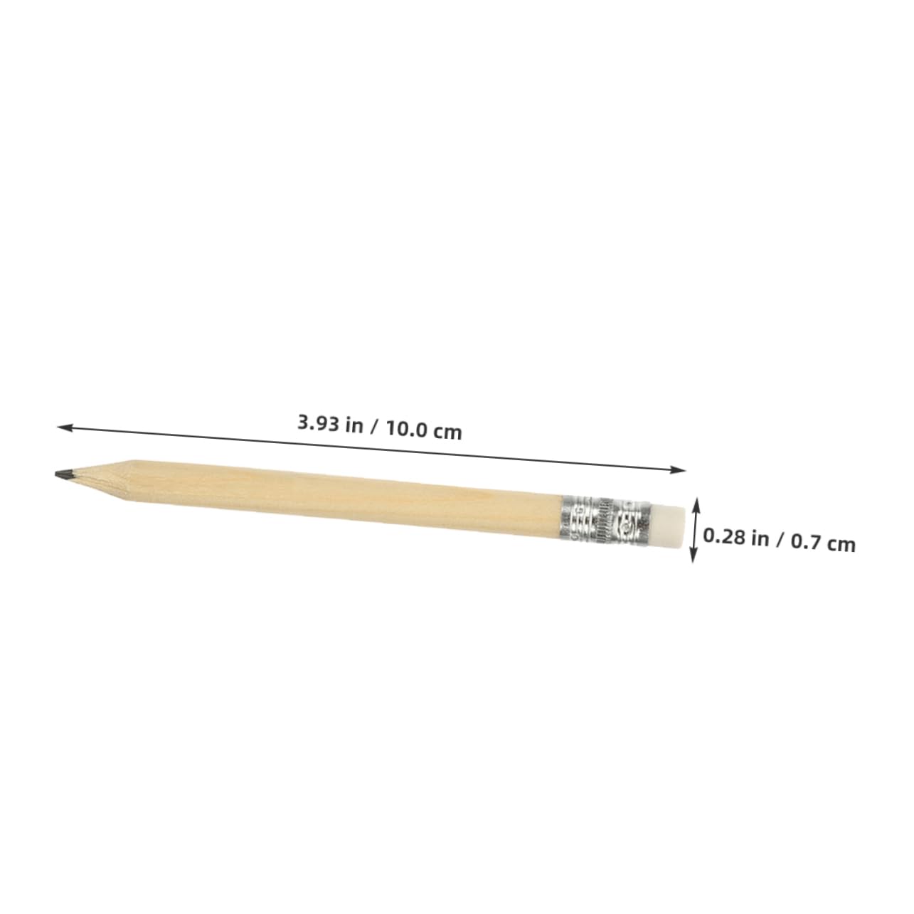 Gatuida 200pezzi Mini Matite Corte in Legno Naturale con Matite da Golf Sfuse per Segnapunti Attività all Aperto e Forniture per Classe