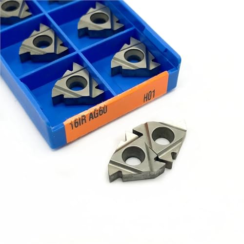 Fresas de metal duro CNC 10 piezas 16ER 16IR 11IR 11ER AG60 H01 miniatura 2