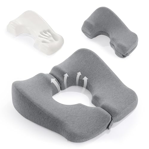 BALAPET Memory Foam Bed Sore Cushions for Butt, Ergonomic Bedsore Pressure Relief Pillow for