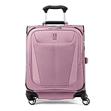 Travelpro Maxlite 5 Softside Expandable Luggage with 4 Spinner Wheels, Lightweight Suitcase, Men and Women, International, Orchid Pink Purple, Carry-on 19-Inch