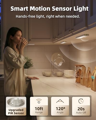 50% Off EZVALO Rechargeable Motion Sensor Under Cabinet Lights - Image 4