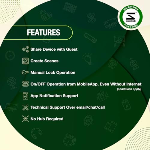 Image of smarteefi Wifi 6 Node Switch (5 + 1 Node 16A), 2 Way, STD-SERIES, Retrofit Toggle Smart Switch For Home Automation, Works With Existing Switches, No Hub Required, Compatible With Alexa & Google Home