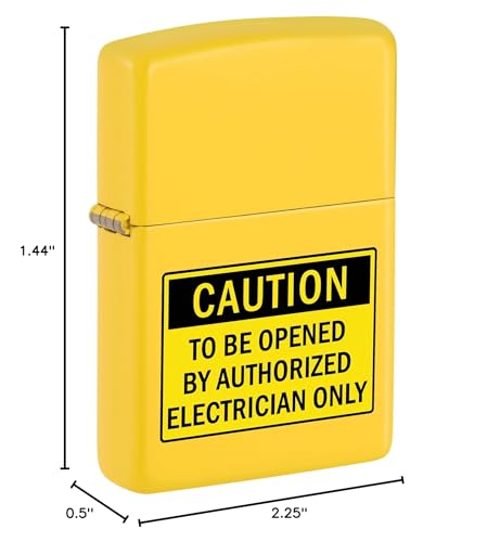 Encendedor Zippo Electrical Panel Caution Sunflower miniatura 2