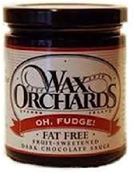 Wax Orchards Oh Fudge! Fruit Sweetened Dark Chocolate Sauce, 11oz (6-pack)