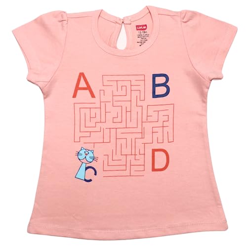 LuvLap Half Sleeve Girls Top