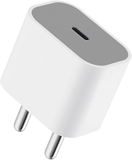 Apple 20W USB-C Power Adapter (for iPhone, iPad &amp; AirPods)