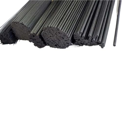 50pcs/lot Carbon Fiber Rods 1mm 1.5mm 2mm 3mm 5mm for RC Plane DIY tool wing tube Quadcopter arm carbon fiber tube (500mm) Carbon Fiber Rods(1.6mm)
