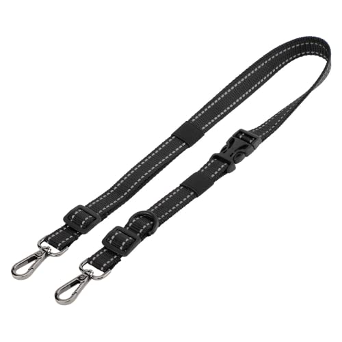 Gigaset Nylon Strap - robustes Umhängeband für Gigaset Phone Bag - Längenverstellbar mit Reflektionsnaht- Click Schnellverschluss - einfache Montage, schwarz