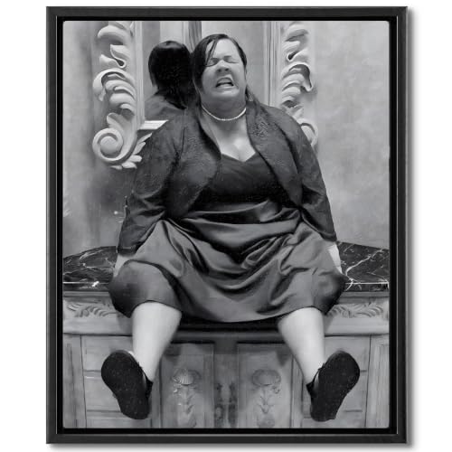 B.B.F MAKE Funny Comedy Movie Framed Canvas Wall Art for Bathroom & Dorm